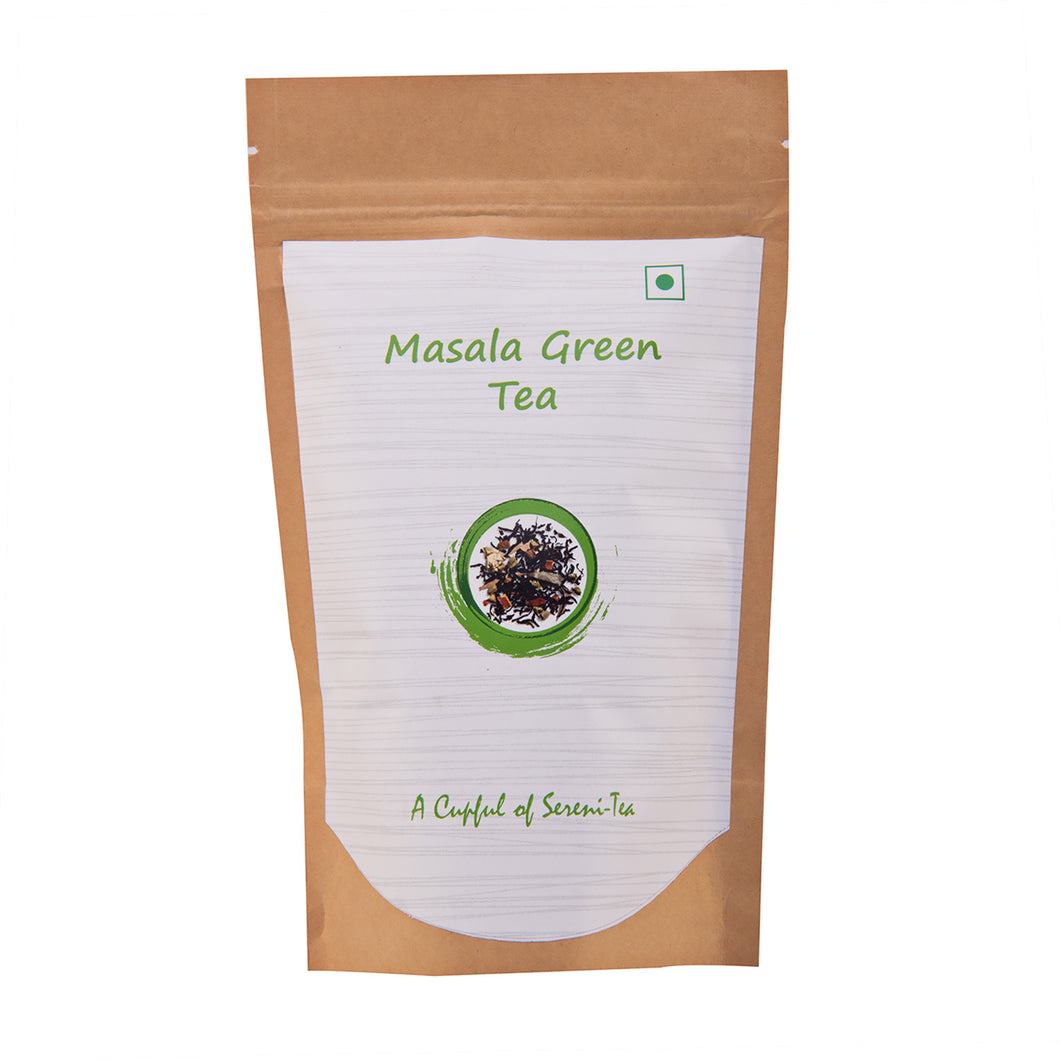 Camellia Twigs Masala (Indian whole Spiced) Green Tea,100gm